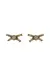 Brinco Laço Strass Mini Romance Ouro Vintage | Hector Albertazzi - comprar online