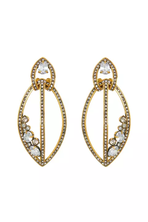 Brinco Longo Sementes Ouro Vintage | Hector Albertazzi - comprar online