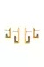 Kit de Brincos Argolas Antares Ouro Vintage | Hector Albertazzi - comprar online