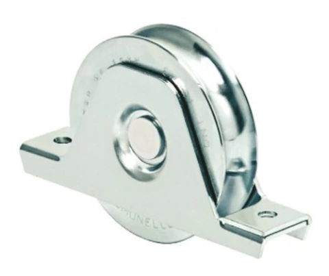 Rueda Para Portón Corredizo Merik 12cm C/soporte Canal U 400kg