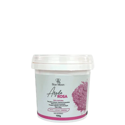 Argila Rosa 100% Natural 100 g - Blue Moon - comprar online