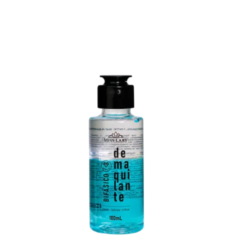Demaquilante Bifásico 100 ml - Miss Lary