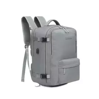 Mochila Viaje Travel Tech Gris 17930 - comprar online