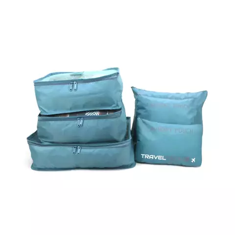 Organizador Viaje Travel Tech Celeste 16030