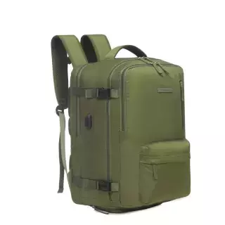 Mochila Viaje Travel Tech Verde 17930 - comprar online