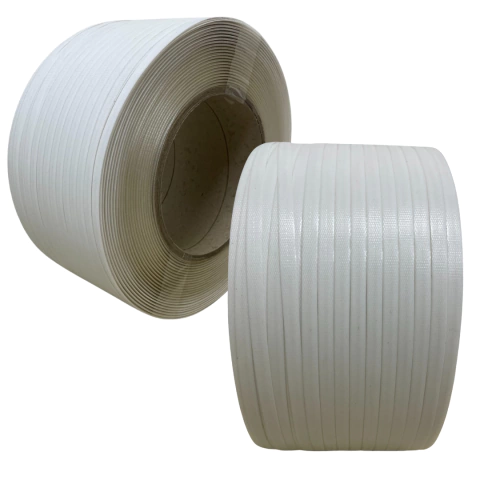 X2 Uni. Fleje Suncho Plasticos Automatico 8/9/12mm Blanco 20kg - comprar online