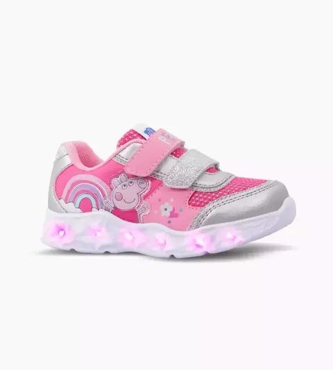 FOOTY ZAPATILLA PEPPA CON LUCES