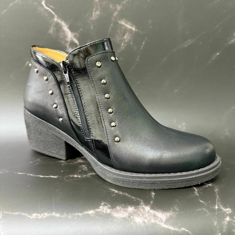 TEXANA DE CUERO DOBLE CIERRE