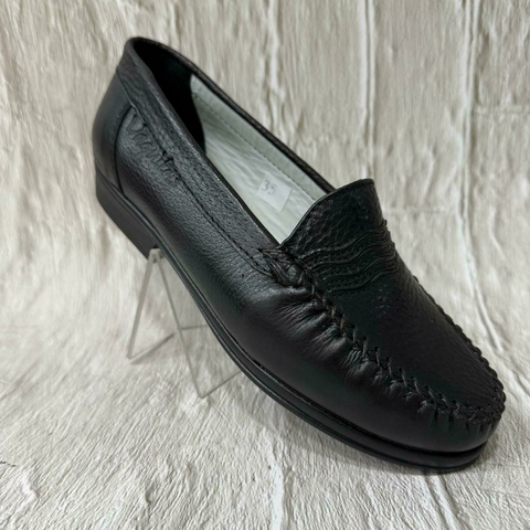 MOCASIN VAGUITAS CUERO BAJO