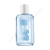 Perfume Blue&Blue For Us 90ml de Cyzone, envase de vidrio traslucido con letras blancas y azules, fondo neutro.