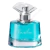 Perfume CIELO de Yanbal 50ml, frasco transparente de vidrio con liquido azul y letras blancas, tapa transparente.