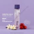 Perfume Dancing Night de Cyzone 90ml con flores de vainilla y ciruelas, fondo lila, texto 'oriental dulce' y sello Essenttech