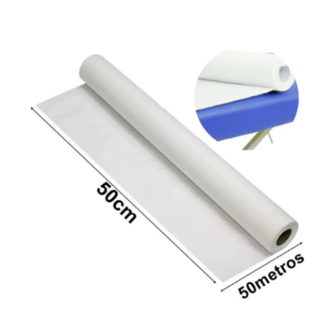 Rolo de papel Lençol branco 50x50 Luxo