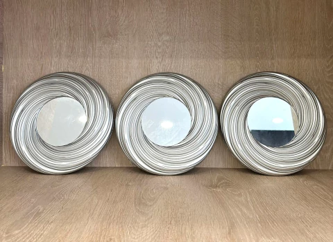 Set X3 Espejos Decorativos London 26cm.