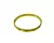 Bracelete Aço Inox Dourado Trevo Cravejado