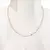 Choker de aço inox, Corrente Brilho na internet