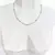 Choker de aço inox, corrente elo veneziano c/ bolinhas - comprar online