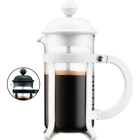 Cafetera Bodum Java 3 Pocillos 350ml Prensa Francesa Manual