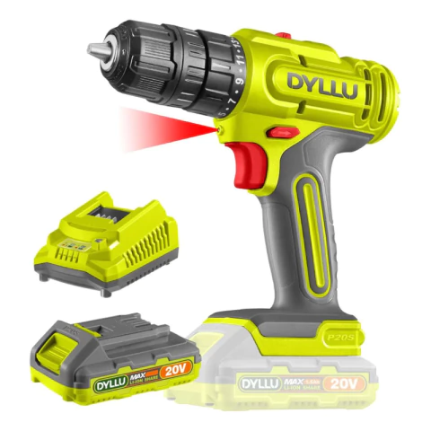 Taladro Atornillador Inalambrico 1500rpm Bateria 20v Dyllu