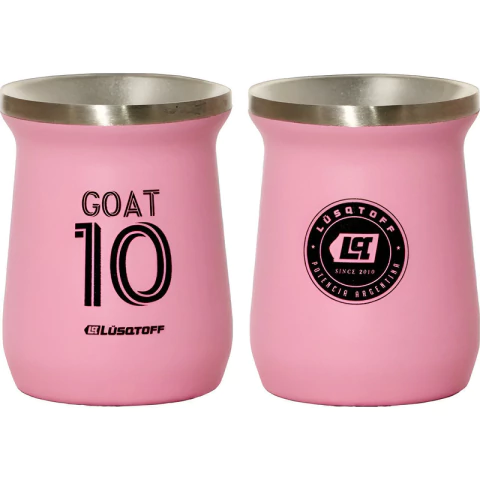 Mate Vaso Termico Acero Inoxidable Lusqtoff 300ml Esmaltado