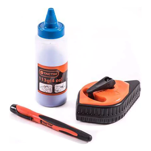 Chocla Marcador Carretel De Cuerda De Tiza Tactix + Repuesto