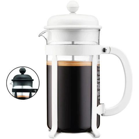 Cafetera Bodum Java 8 Pocillos 1 L Prensa Francesa Manual