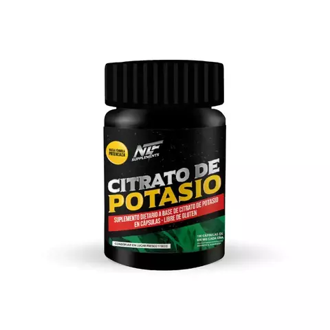CITRATO DE POTASIO x 100 CÁPSULAS SIN TACC - comprar online