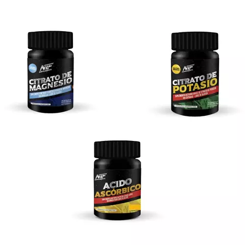 CITRATO DE MAGNESIO + CITRATO DE POTASIO + VITAMINA C X 60 CAPSULAS DE 600 MG C/U SIN TACC - comprar online