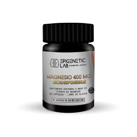 CITRATO DE MAGNESIO 400 MG BIODISPONIBLE X 60 CAPSULAS LIBRE DE TACC - comprar online