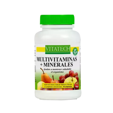 MULTIVITAMINA Y MINERALES X 60 COMPRIMIDOS
