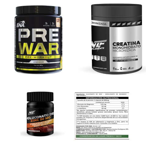 PACK ENTRENAMIENTO HOMBRE + 40 AÑOS - comprar online