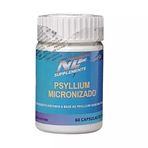 PSYLLIUM X 60 CAPSULAS DE 500 MG C/U SIN TACC - comprar online