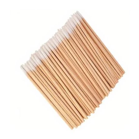 Palito com algodão - 10cm