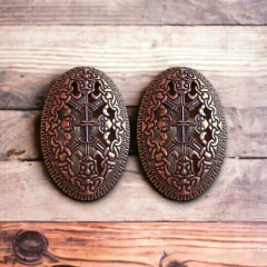 Broche Tartaruga Noruega (PAR, PEQUENO) - comprar online