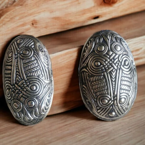 Fíbula Oval / Broche Tartaruga Fjellberg Hordaland (PAR)