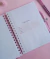 Caderno Para Espaço - Capa personalizada com nome na internet