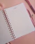 Caderno Para Espaço - Capa personalizada com nome