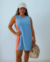 Vestido Duo Azul na internet