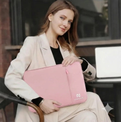 Funda Porta Notebook 15/15.6 Acolchada Bolsillo Externo - Enanami