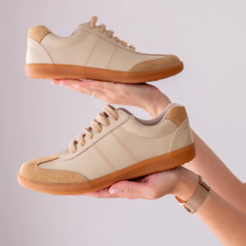 Zapatilla Mery Beige - comprar online