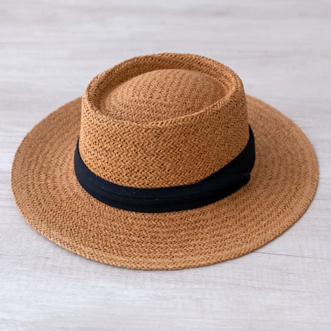 Sombrero Sun detalle Negro - comprar online