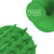 Escova mini massageadora - Verde - comprar online