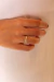 Aliança irregular 3mm | prata 950