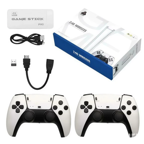 Consola Retro Game Stick M15 4k 20000 Juegos 2 Controles - comprar online