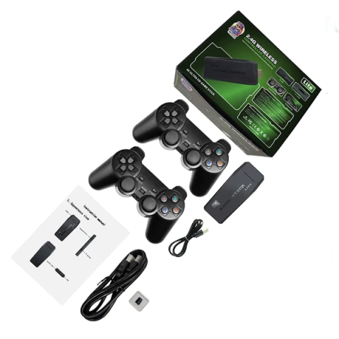 Consola Retro Game Stick 4k 20000 Juegos 2 Controles Ps1 Snes - comprar online