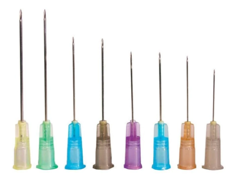 Agujas Hipodermicas 25/8 (21g X 1) X 100u