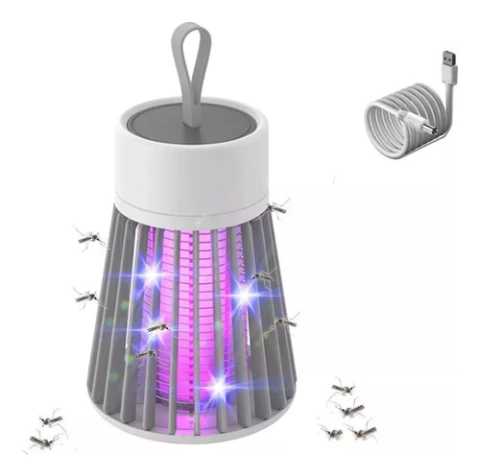 Lampara Electrica Mata Mosquitos Insectos Uv Usb