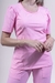 Scrub Tecnológico Jasmim - Rosa - Premier Jalecos