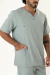 Scrub Masculino Mateus - Alumínio - Premier Jalecos