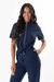 Macacão Íris Sarja - Azul - comprar online